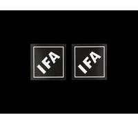 Set: 2x Film adhésif pour Couvercle Latéral "IFA" - Noir / Blanc
