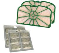 Set - 2X Filtre Moteur + 12 Parfums pour Vorwerk Kobold VK 200, VK200