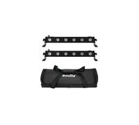 EUROLITE Set 2x LED BAR-6 QCL RGBW + Soft Bag