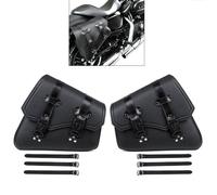 Set 2x Sacoche cavalière pour Indian Scout / Bobber SB4P noir