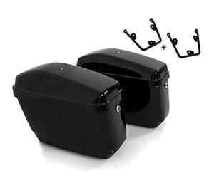 Set 2X Valises rigides + Supports Compatible avec Honda Rebel 1100 CMX 21-24 Nevada