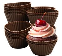 Set 2x12 moules à muffins en silicone sans BPA Moules à cupcakes 24 pièces