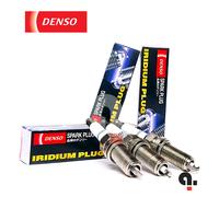 Set 3 Bougies Denso Iridium Citroen C1 Peugeot 108 Toyota Yaris Aygo 1.0 Essence