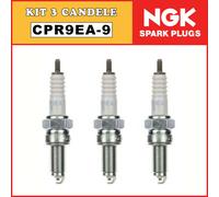 Set 3 Bougies NGK CPR9EA-9 Yamaha MT-09 Tracer 2015 2016 2017 2018 2019 MT09
