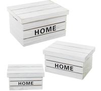SET 3 CAJAS ALMACENAMIENTO MADERA PAULOWNIA BLANCA_42X31X24+36X25X20+30X19X16CM