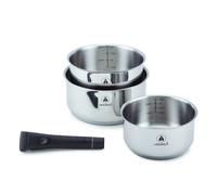 Set 3 Casseroles amovible 'réactif' inox 16/18/20 cm Laguiole LA-9120830 Laguiole Cuisson