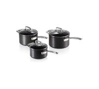 LE CREUSET Set 3 Casseroles Antiadhésives en Aluminium G
