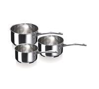 Bekaline 12066974 Chef Série de 3 Casseroles en acier Inoxydable 16/20 cm