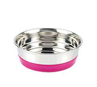 Set 3 ciotole in acciaio Fluo per cani e gatti Croci