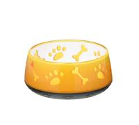 Set 3 ciotole in plastica tpr modello Doggy per cani Croci