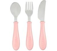 Set 3 couverts inox Rose OLD PINK G