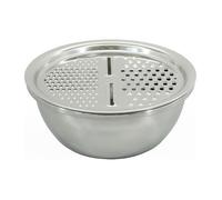 Set 3 en 1 Bol à Mixer, Râpe et Passoire 26 cm Fackelmann
