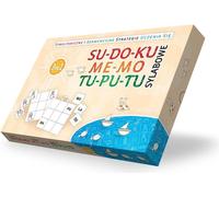 Set 3-en-1 - Su-do-ku, me-mo, tu-pu-tu syllabes