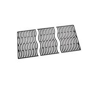 Set 3 grilles Wave fonte émaillée pour barbecue Rogue 625