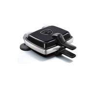 Set 3 jeux de plaques Gaufres avec Gaufrettes et Croque-monsieur Lagrange 039622 1000 W Noir
