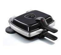 Set 3 jeux de plaques Gaufres avec Gaufrettes et Croque-monsieur Lagrange 039622 1000 W Noir noir H