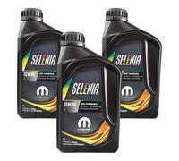 Set 3 Litres Huile Du Moteur de Voiture Selenia 0W20 C5 Wr Forward Diesel Fiat