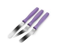 Ibili Spatules mini 738000 – 3 pièces Inox 18/10 Plastique
