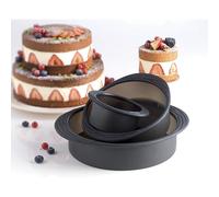 Set 3 Moules pour gâteaux à étages Mastrad