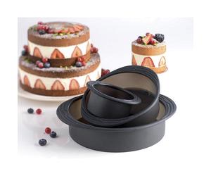 Set 3 Moules pour gâteaux à étages Mastrad