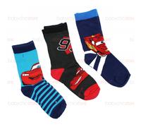 Set 3 paires de chaussettes Cars 27-30