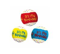 Set 3 pezzi Palla Tennis Party 6,5 cm Croci