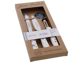 Set 3 pièces cuisine jean dubost manches en plastique recyclé sense