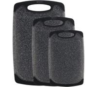 Set 3 Planches À Découper 25/31/40 Cm Noir Royalty Line Rl-Cb3pc-B