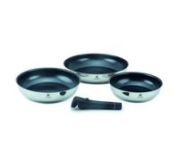 Set 3 Poêles amovible 'réactif' inox 20/24/28 cm Laguiole LA-9120840 inox