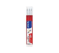 Set 3 refill sfera FRIXIONball CLICKER 1.0mm rosso Pilot