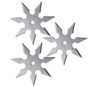 Set 3 Shurikens a Lancer Shinobi Etoile de Jet Ninja 7 points Entrainement Repliksword