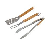 Campingaz Set de 3 ustensiles 2000030869 Bois 17 x 47 x 3,8 cm