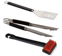 Char-Broil Set d'ustensiles de barbecue 140 768 - 3 pièces pour débutants