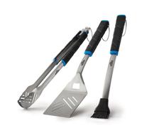 Napoleon Set 3 ustensiles pour barbecue en inox - spatule, pince et pinceau