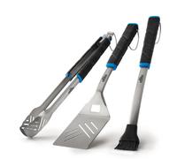 Napoleon Set 3 ustensiles pour barbecue en inox - spatule, pince et pinceau