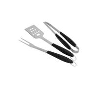 Le Marquier Set 3 ustensiles AGR02 inox pour barbecue ou plancha