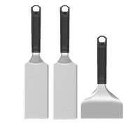 Set 3 ustensiles pour plancha Napoleon - Spatules et grattoir