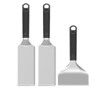 Set 3 ustensiles pour plancha Napoleon - Spatules et grattoir