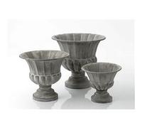 Set 3 vases Médicis bas - Amadeus - - Métal G
