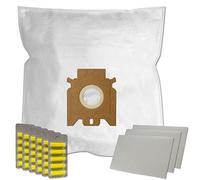 Set 30 Sacs Aspirateur + 30 Parfums + 3 Filtres pour Miele White Pearl - S424I, S434I, S444I, S446I, S448I, XXL - S5281