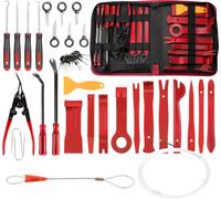 Set 39 Outils Démontage Auto – Pour Garniture, Clips, Autoradio & Connecteurs avec Étui Zip