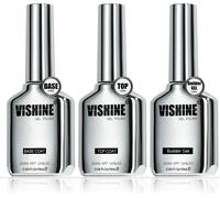 Set 3pcs 16ml Top Coat Base Coat Et Builder Gel Pour Ongles, No Wipe Top Coat Base Et Gel Builder Pour Extension D'ongles, Finition Brillante Et Protection Longue Durée Soak Off Gel Brillant