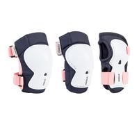 Set 3x2 protections roller trottinette skate enfant PLAY Bridal Pink