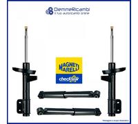 Set 4 Amortisseurs Avant + Arrière Magneti Marelli Lancia 843 - 2003- > 2011