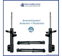 Set 4 Amortisseurs Avant+Arrière Pour Nissan Pathfinder 05->