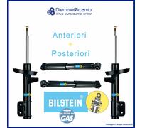Set 4 Amortisseurs Avant + Post BILSTEIN Suzuki Swift IV 2010- > 2017