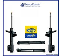 Set 4 Amortisseurs Avant + Post Magneti Marelli Santa Fe I 00- > 06