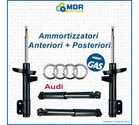 Set 4 Amortisseurs Pour pour Audi A4 Berline 8E2 - A4 Avant 8E5 - 2000 ->2005