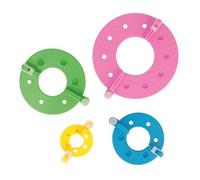 Set 4 appareils à pompons