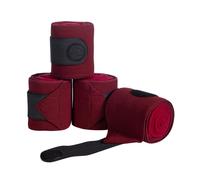 Set 4 bandes de repos pour chevaux Modèle Combo en polaire élastiquée Hkm Sports